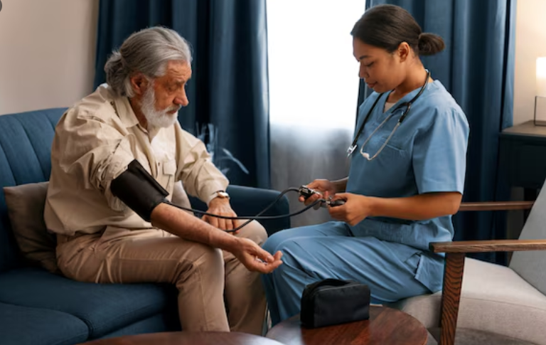 Family testimonial for senior care support