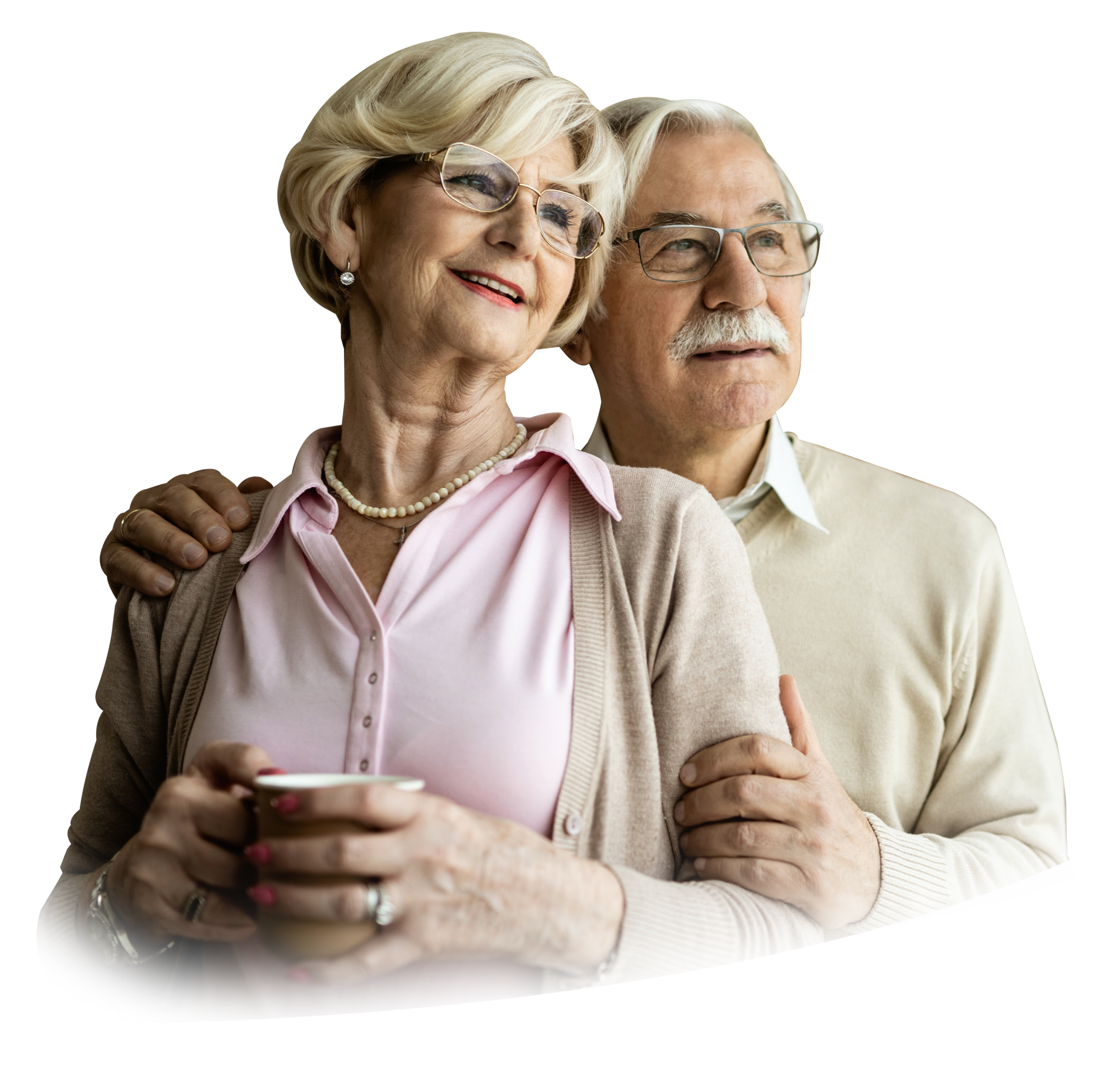 Senior couple healthcare